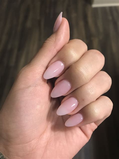 short almond wedding nails|short almond milky white nails.